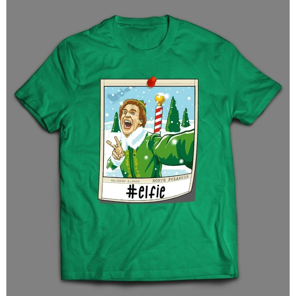 NORTH POLAROID SELFIE "ELFIE" HIGH QUALITY SHIRT